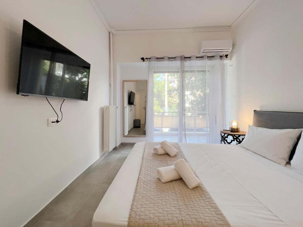 דירות אתונה Mouson Modern 80Sqm Apt Next To Edem Beach מראה חיצוני תמונה